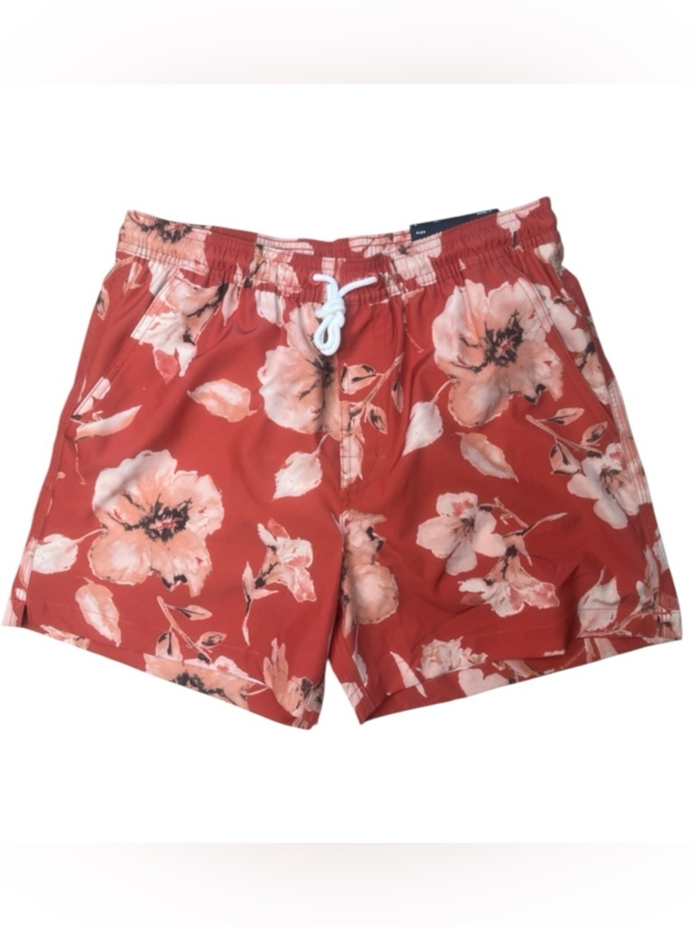 Sz Various American Eagle Outfitters Coral Floral Swim Trunks